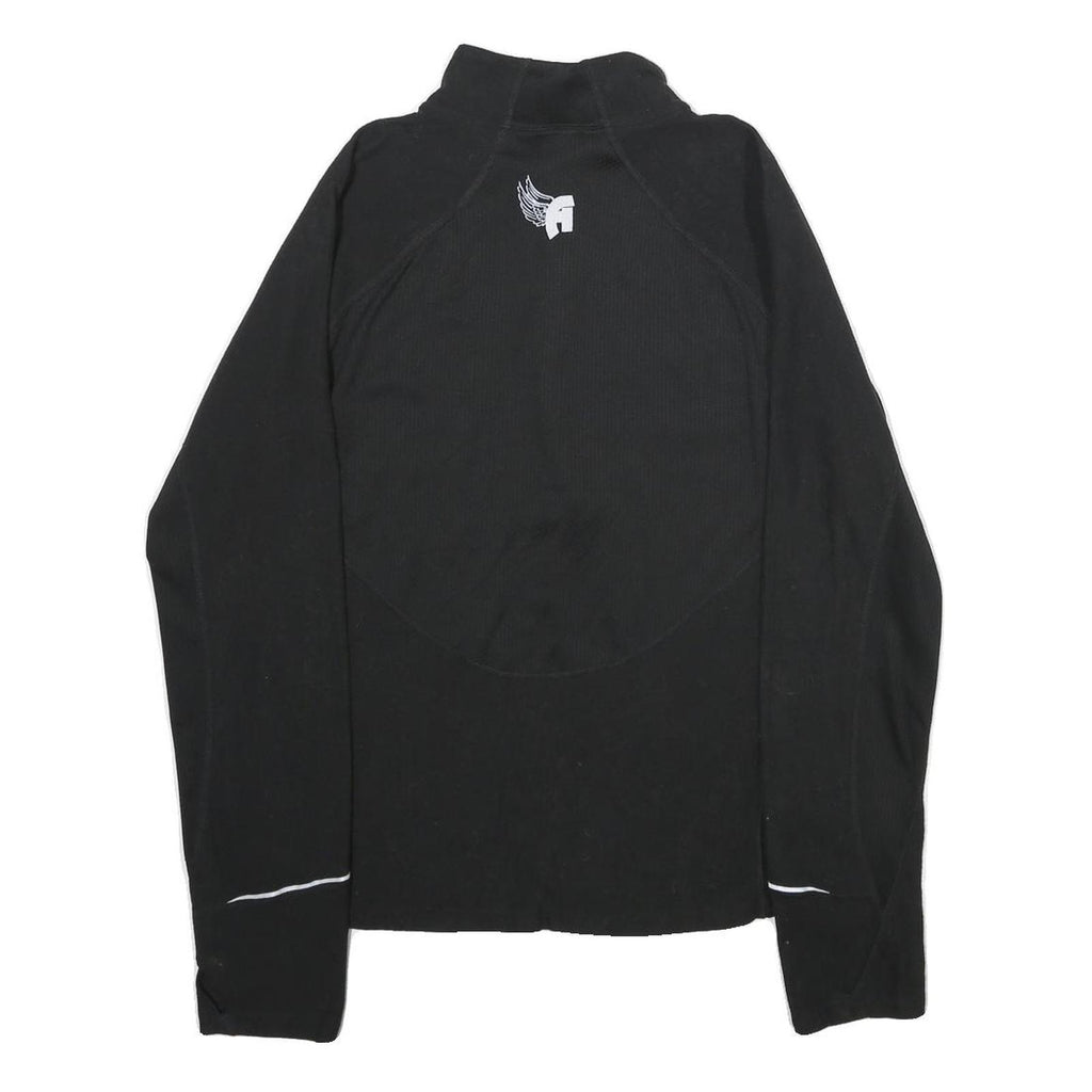 THE NORTH FACE Womens Black Half Marathon Patterned Pullover Crew Neck Basic