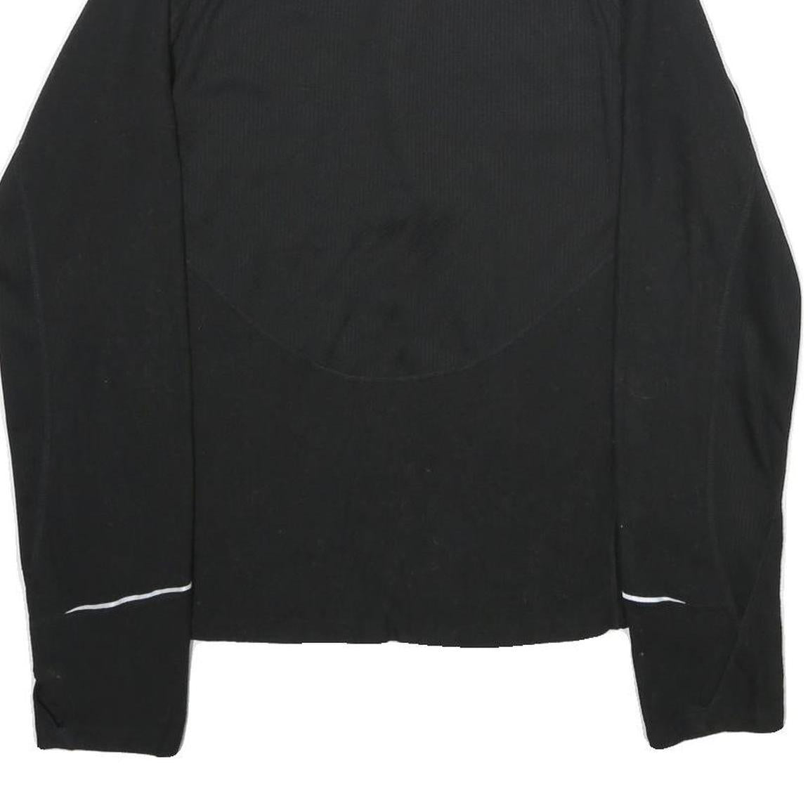 THE NORTH FACE Womens Black Half Marathon Patterned Pullover Crew Neck Basic