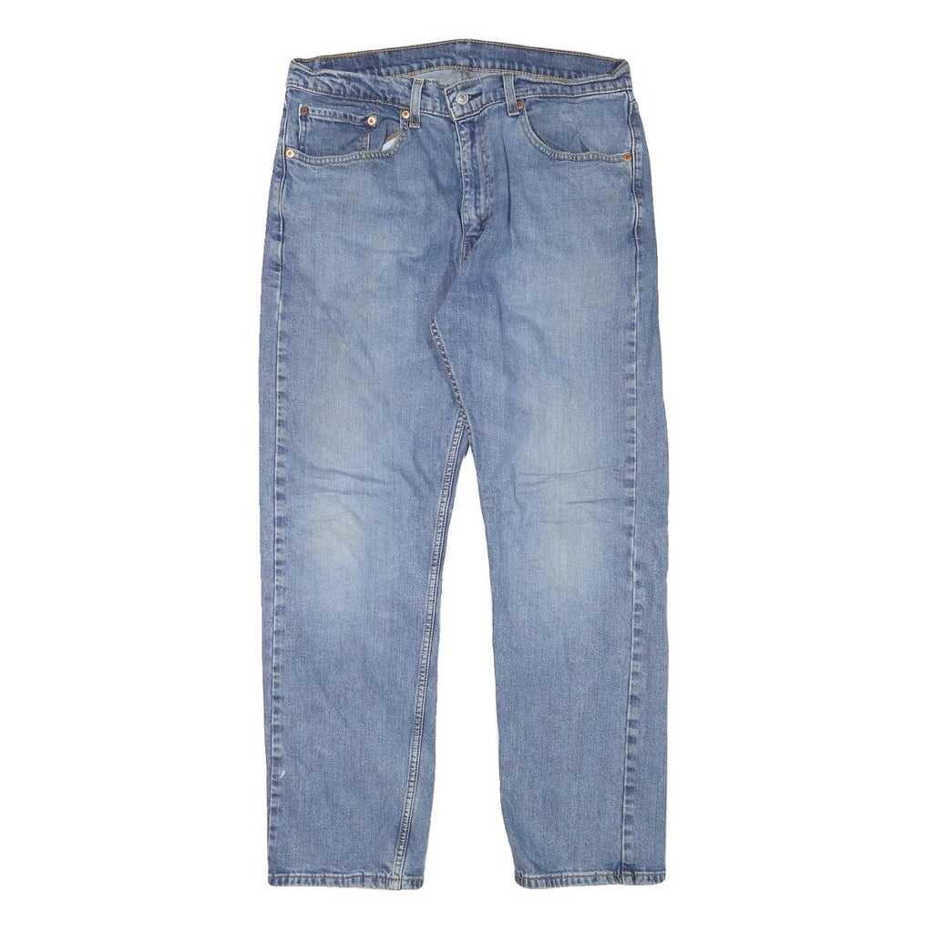 LEVI'S Mens Jeans Blue Regular Straight Denim Medium W32 L28 Classic Zip
