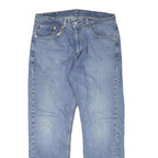 LEVI'S Mens Jeans Blue Regular Straight Denim Medium W32 L28 Classic Zip