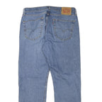 LEVI'S Mens Jeans Blue Regular Straight Denim Medium W32 L28 Classic Zip