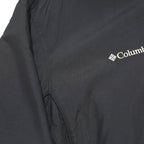 COLUMBIA Womens Black Jacket XL Nylon Plain Outdoor Zip Casual Warm