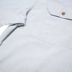 CARHARTT Mens Light Blue Cotton Blend Shirt XL Short Sleeve Button Pocket