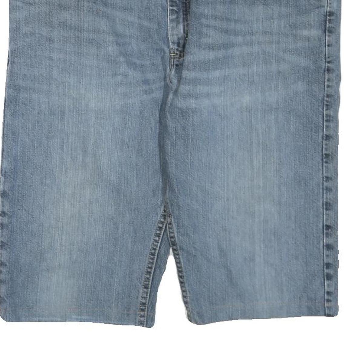 LEE Mens Denim Blue Shorts L W36 Casual Cotton Blend Summer