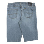 LEE Mens Denim Blue Shorts L W36 Casual Cotton Blend Summer