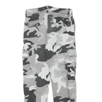 URBAN CLASSICS Mens Cotton Blend Camouflage Slim Tapered Cargo Trousers W26 L25