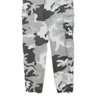 URBAN CLASSICS Mens Cotton Blend Camouflage Slim Tapered Cargo Trousers W26 L25