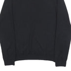 REISS Mens Black Plain Pullover Jumper Crew Neck Basic Knit S Wool Blend