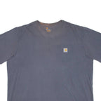 CARHARTT Mens T-Shirt Grey 2XL