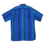 MARC THOMBARD Mens Shirt Blue Striped L