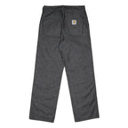 CARHARTT Mens Relaxed Black Denim Jeans W32 L32 Durable Cotton Blend Zip Closure