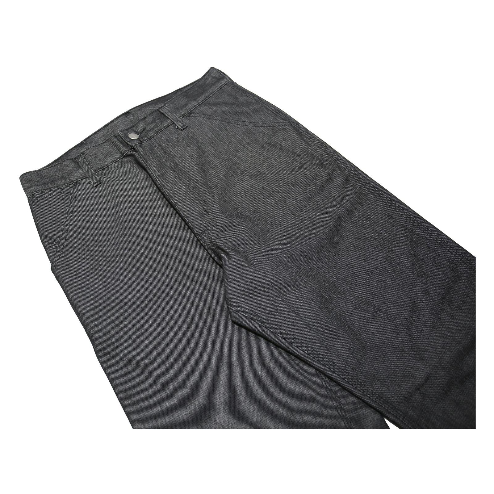 CARHARTT Mens Relaxed Black Denim Jeans W32 L32 Durable Cotton Blend Zip Closure