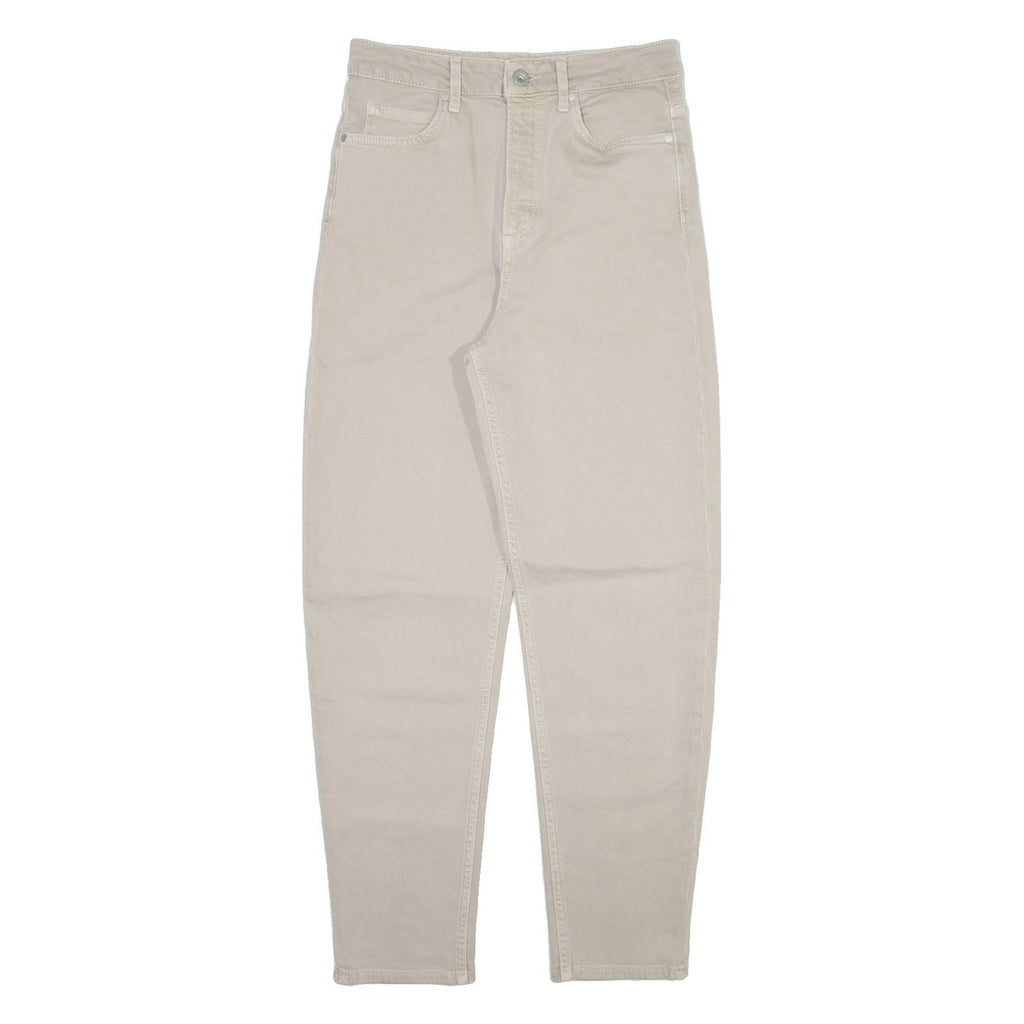 MARC O'POLO Womens Trousers Beige Relaxed Tapered W27 L27