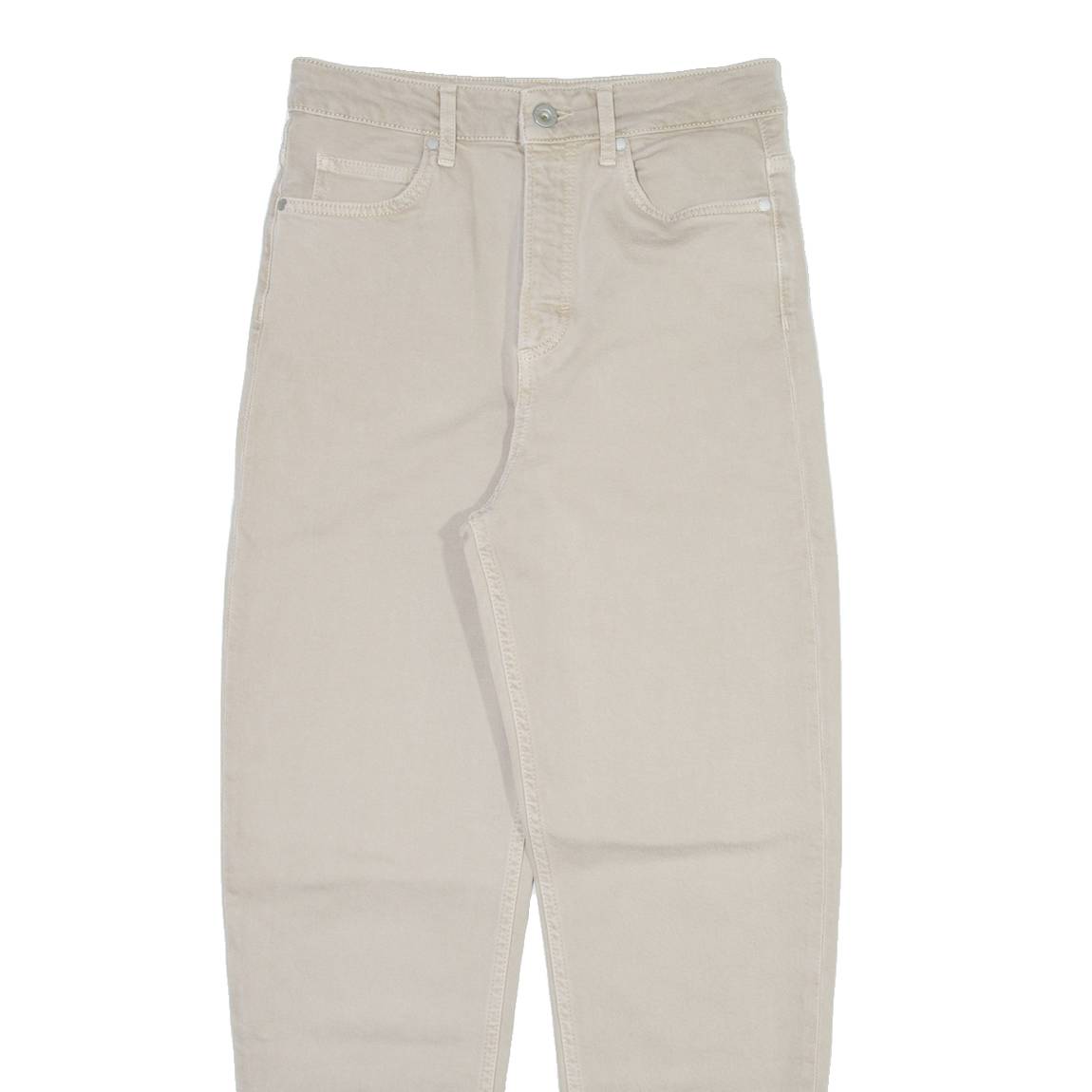 MARC O'POLO Womens Trousers Beige Relaxed Tapered W27 L27
