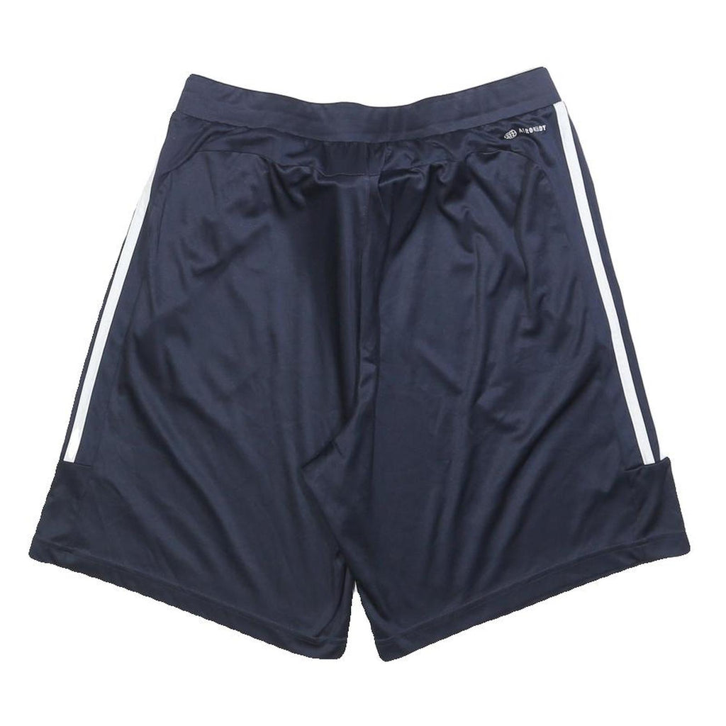 ADIDAS Mens Shorts Navy Blue Sports Casual L W30 Polyester