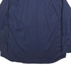 CARHARTT Mens Navy Blue Work Shirt 2XL Cotton Blend Durable Button-Down