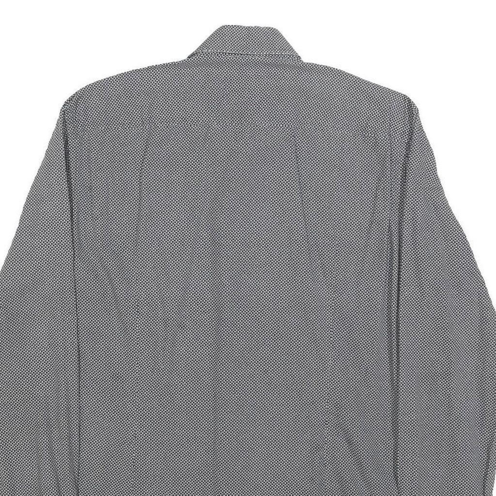 BOSS HUGO BOSS Mens Black Slim Shirt M Stylish Patterned Formal Wear