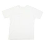 CHAMPION Mens White Cotton Blend Graphic T-Shirt L Short Sleeve Crew Neck