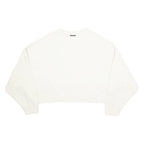 NIKE Cropped Womens Sweatshirt Cream L