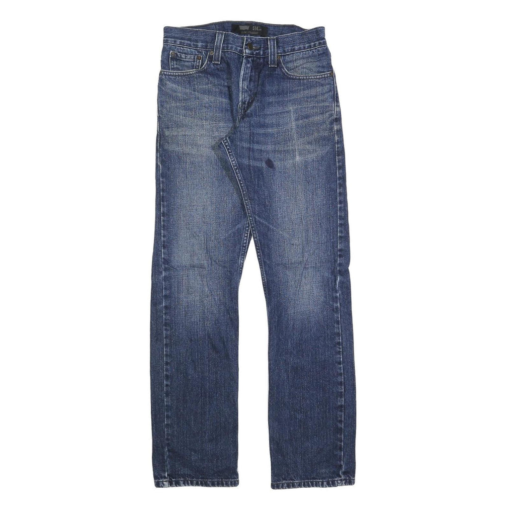 LEVI'S 514 Slim Mens Jeans Blue Slim Straight Denim Medium W29 L32