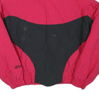 SUNICE Womens Pink & Black Zip Jacket S Polyester Blend Colourblock Sportswear
