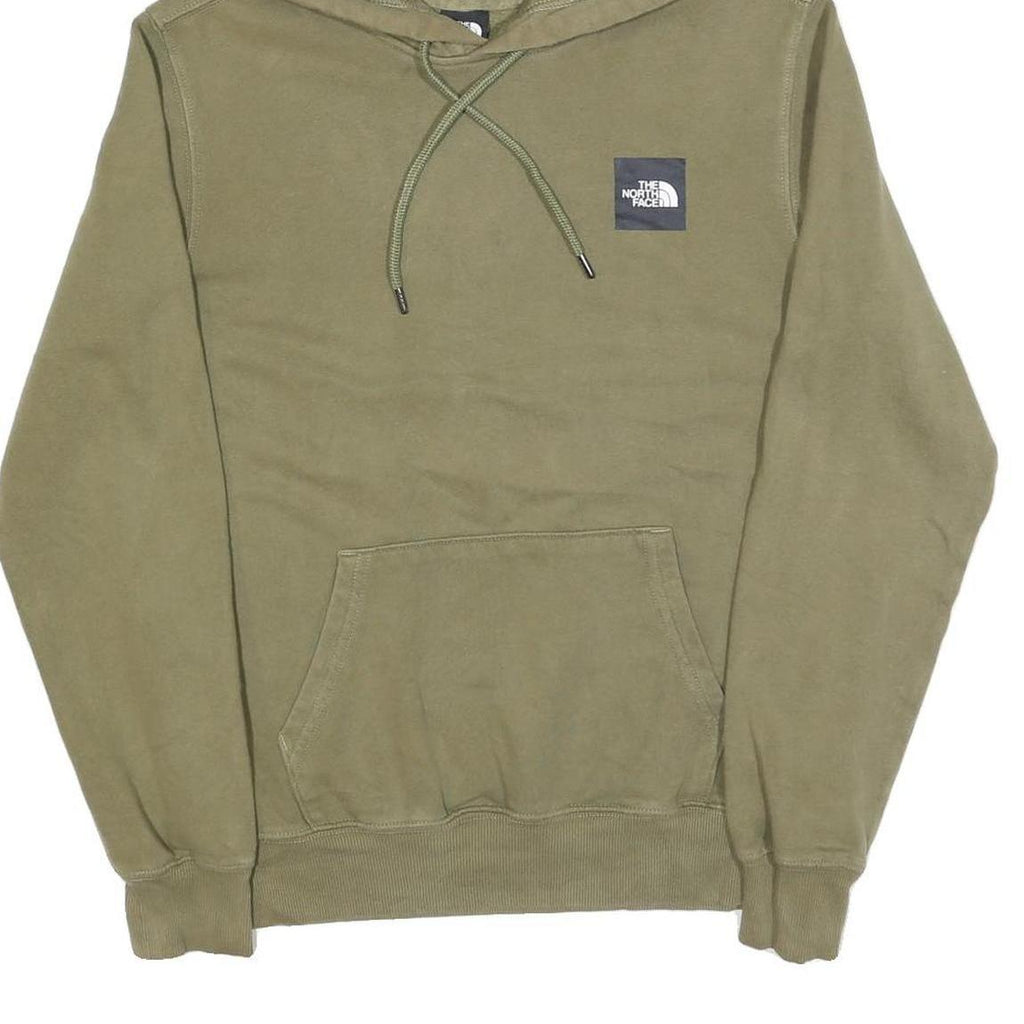 THE NORTH FACE Mens Green Hoodie S Cotton Blend Pullover Casual Wear