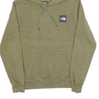 THE NORTH FACE Mens Green Hoodie S Cotton Blend Pullover Casual Wear