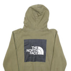 THE NORTH FACE Mens Green Hoodie S Cotton Blend Pullover Casual Wear