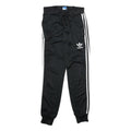 ADIDAS Womens Joggers Black & White Slim Tapered UK 6 W24 L29 Sportswear