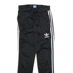 ADIDAS Womens Joggers Black & White Slim Tapered UK 6 W24 L29 Sportswear