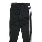 ADIDAS Womens Joggers Black & White Slim Tapered UK 6 W24 L29 Sportswear
