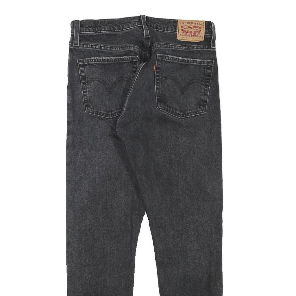 LEVI'S 501S Womens Slim Jeans Denim Dark W27 L26 Button Closure Classic Fit