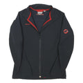 MAMMUT Womens Black Jacket S Polyester Blend Zip Outdoor Performance