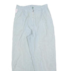 SCOOTER Womens Regular Fit Pale Grey Polyester Blend Zip Trousers W26 L27