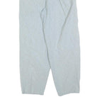 SCOOTER Womens Regular Fit Pale Grey Polyester Blend Zip Trousers W26 L27