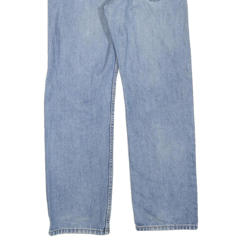 LEVI'S 505 Womens Jeans Blue Regular Straight Denim Medium W32 L30 Classic Fit