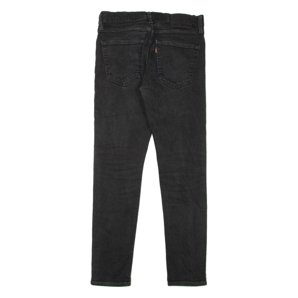 LEVI'S 512 BIG E Jeans Mens Black Slim Tapered W31 L29
