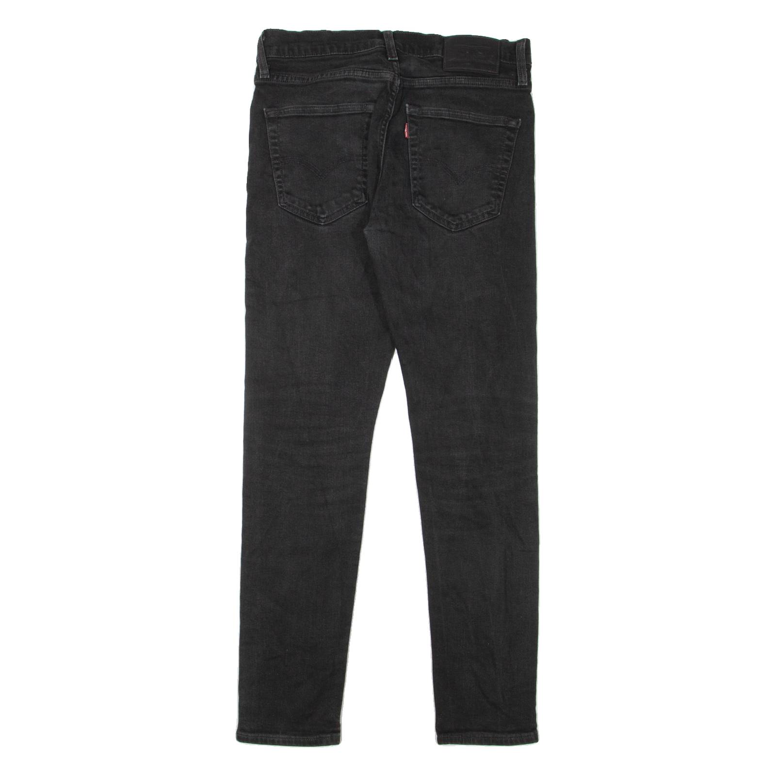 LEVI'S 512 BIG E Jeans Mens Black Slim Tapered W31 L29