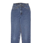 LEVI'S 512 Womens Slim Blue Denim Medium Wash Jeans W24 L32 Classic Cotton Zip