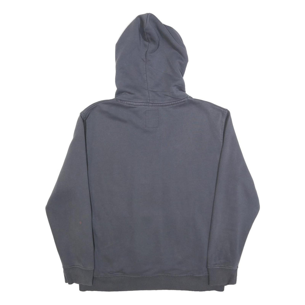 ALPHA INDUSTRIES Mens Grey Hoodie L Cotton Blend Pullover Casual Wear