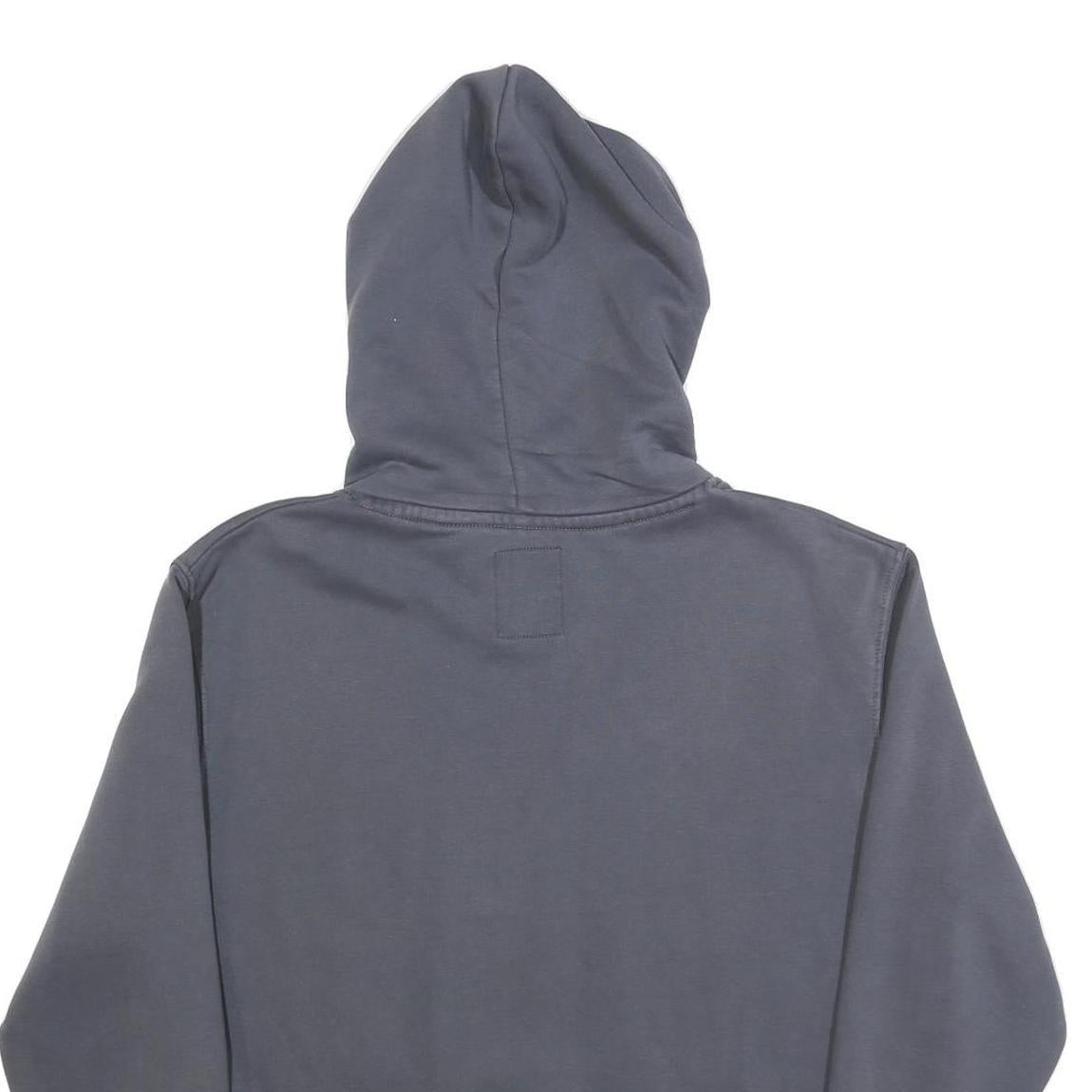 ALPHA INDUSTRIES Mens Grey Hoodie L Cotton Blend Pullover Casual Wear