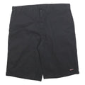 DICKIES Mens Black Casual Cotton Blend Shorts XL W38 Workwear Utility