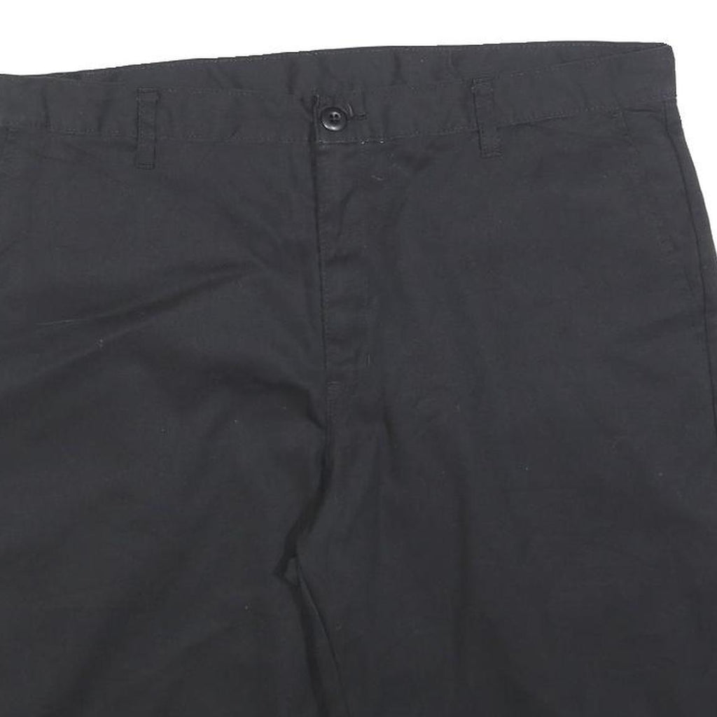 DICKIES Mens Black Casual Cotton Blend Shorts XL W38 Workwear Utility