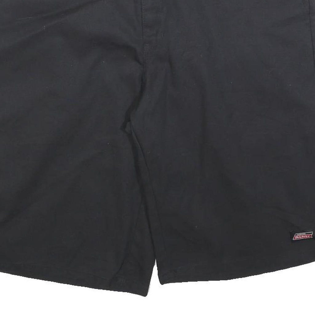 DICKIES Mens Black Casual Cotton Blend Shorts XL W38 Workwear Utility