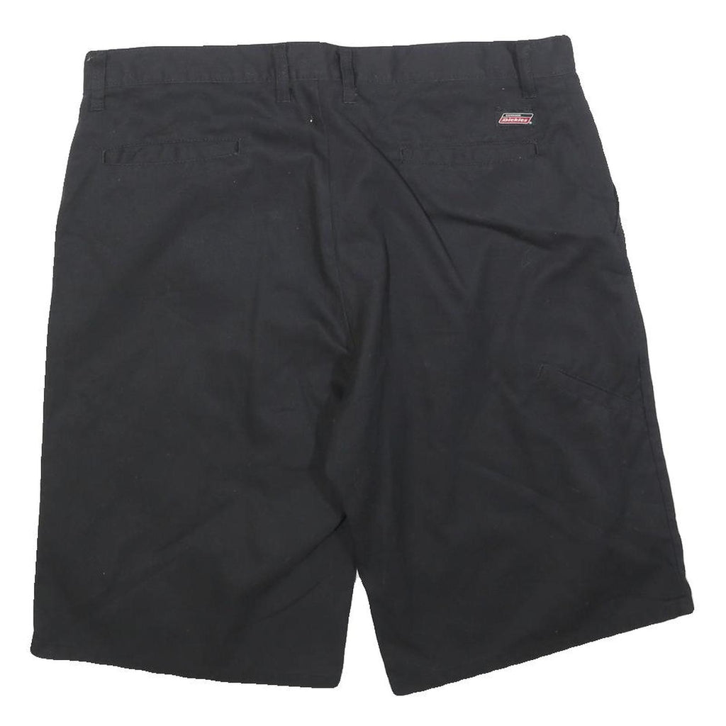 DICKIES Mens Black Casual Cotton Blend Shorts XL W38 Workwear Utility