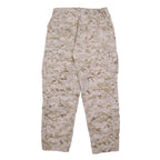 PROPPER INTERNATIONAL Mens Synthetic Beige & Brown Regular Button Cargo Trousers