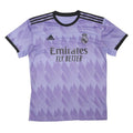 ADIDAS Real Madrid 2022/23 Away Mens Purple T-Shirt L Short Sleeve Football
