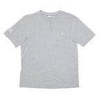 NIKE Youth Sport Trust Mens T-Shirt Grey Crew Neck M
