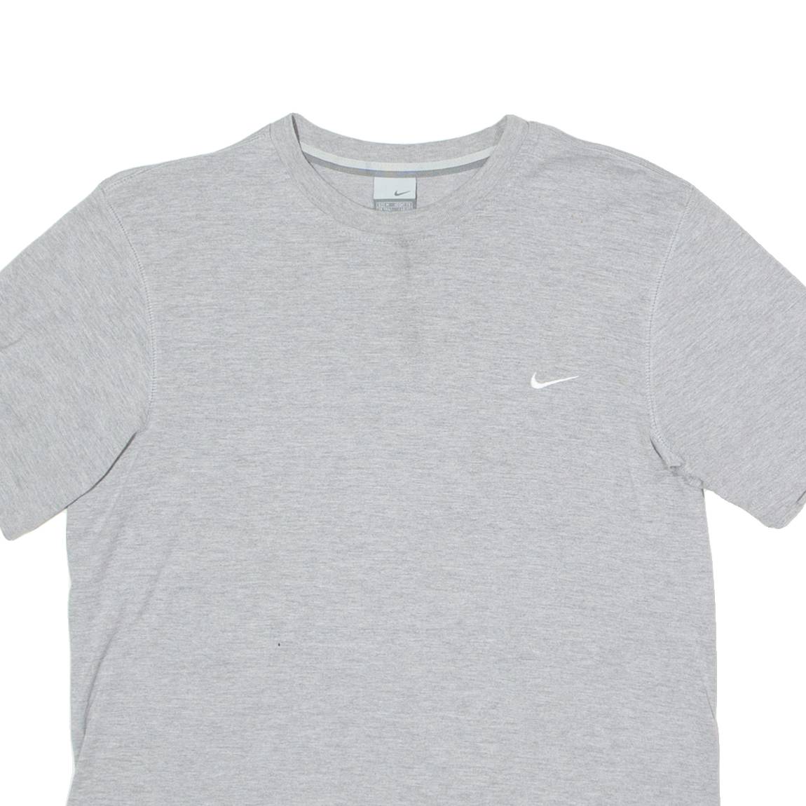 NIKE Youth Sport Trust Mens T-Shirt Grey Crew Neck M