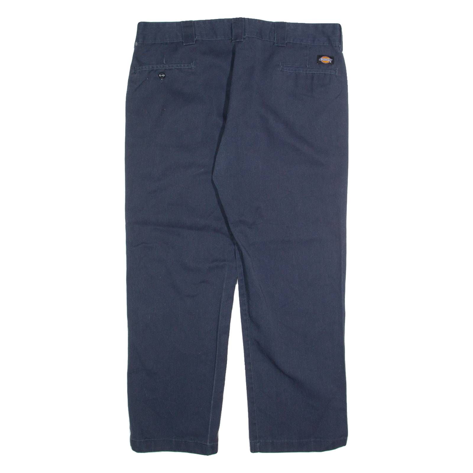 DICKIES Chino Mens Trousers Blue Regular Straight W38 L30